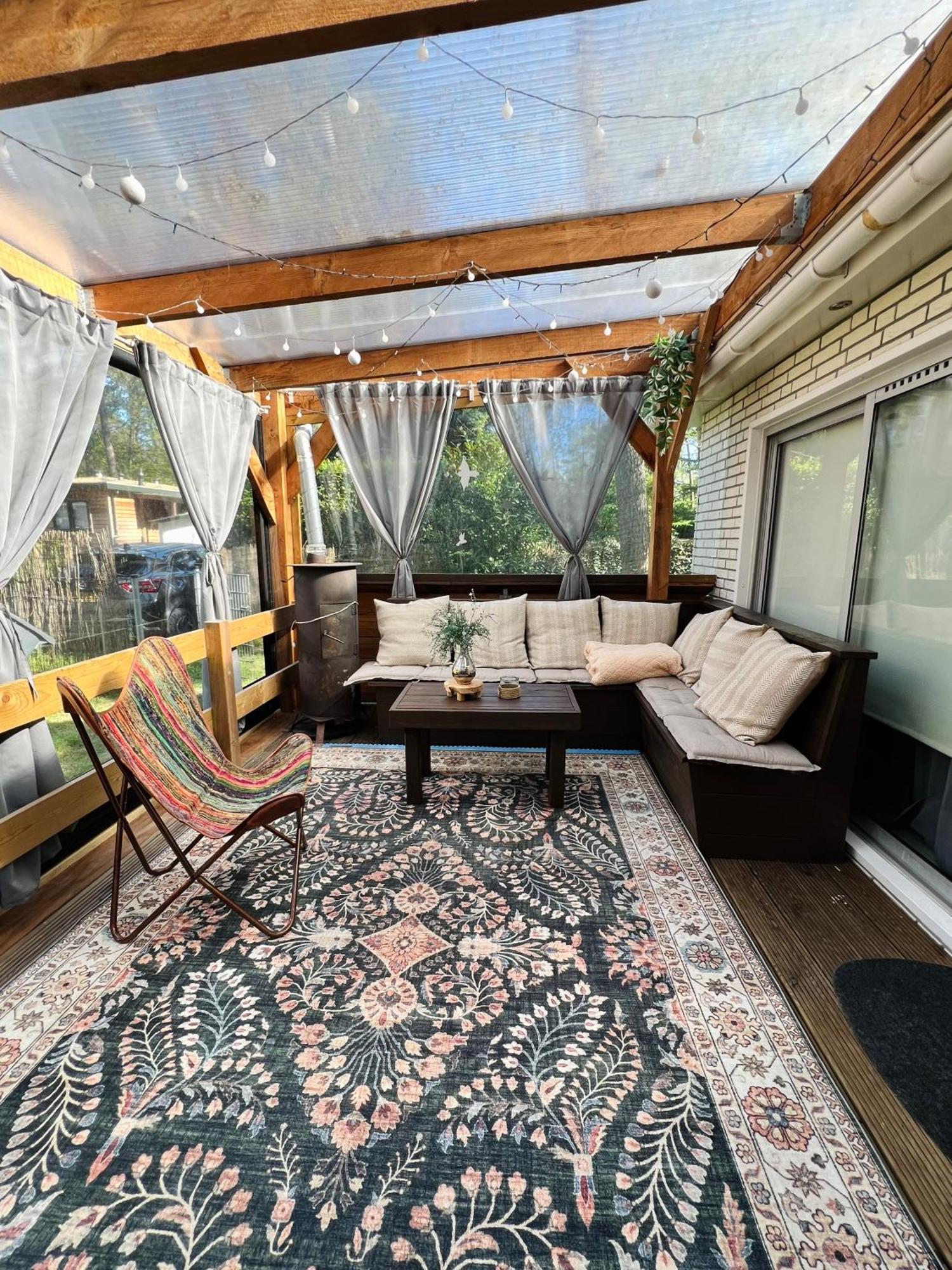 Cosy Chalet Veluwe With A Spacious Garden And Veranda Doornspijk Exteriör bild