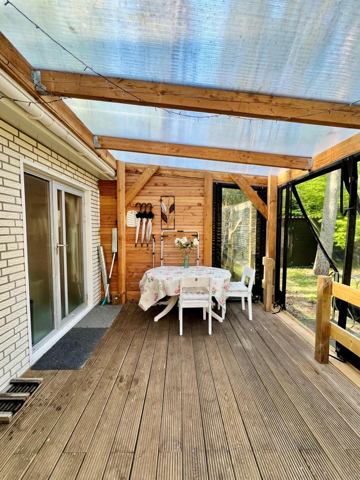 Cosy Chalet Veluwe With A Spacious Garden And Veranda Doornspijk Exteriör bild